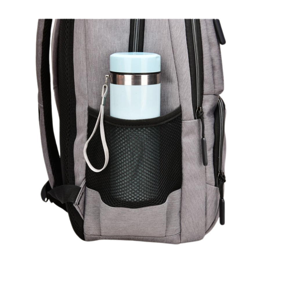 MOCHILA TAMAÑO OFICIO CON CARGADOR USB