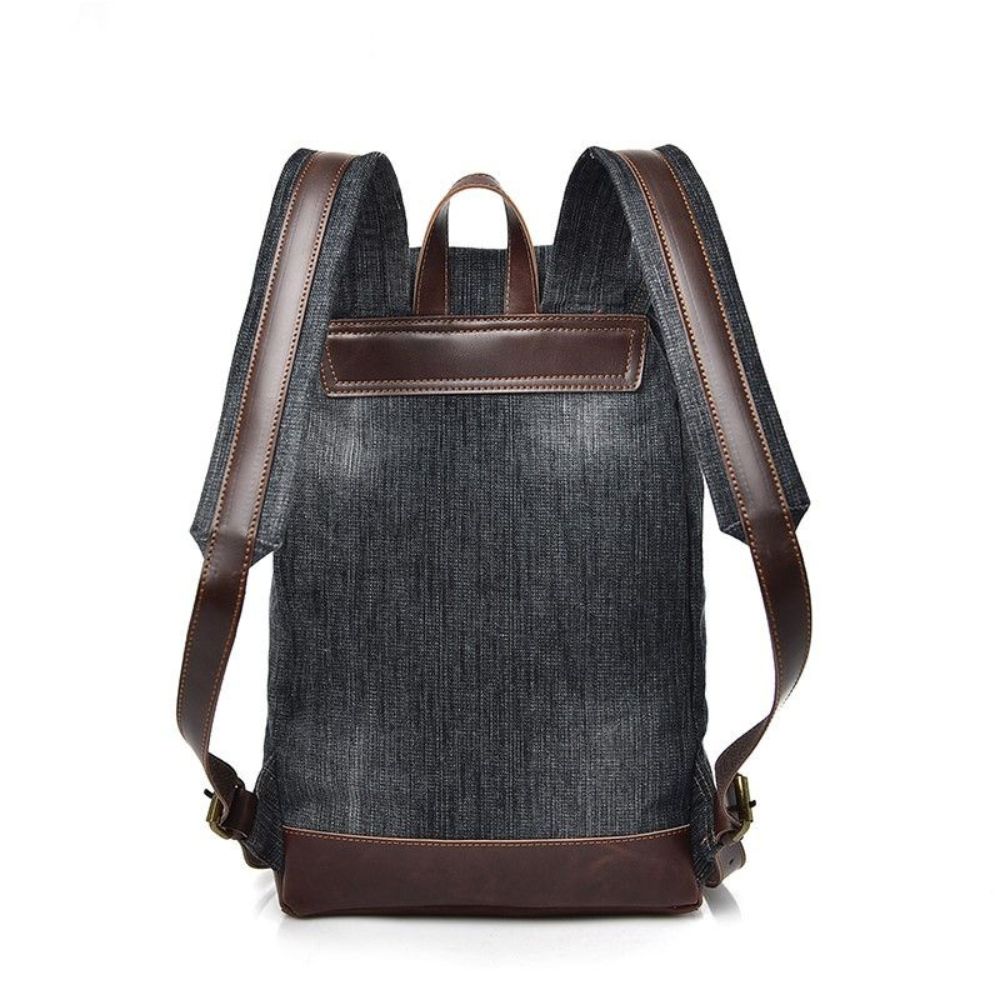 MOCHILA UNISEX DENIM URBANO CON HEBILLAS